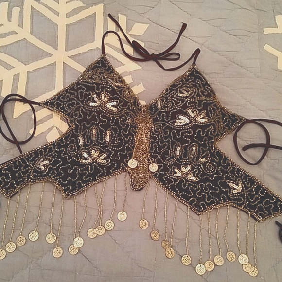 Handmade Genie Belly Dance Costume 2pc. - Picture 7 of 10